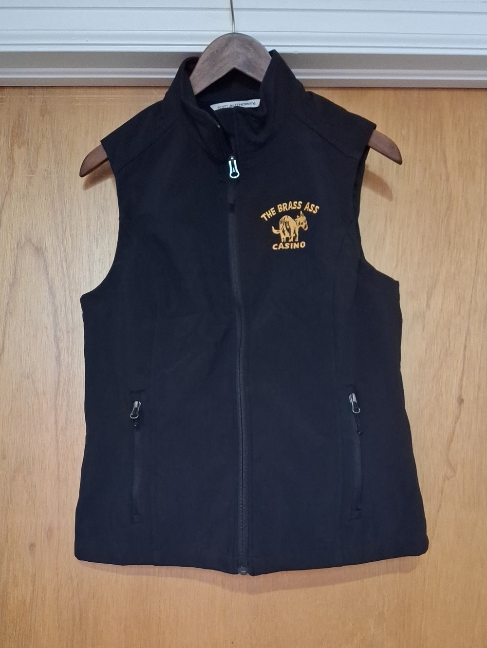Port Authority Women's Black Softshell Vest